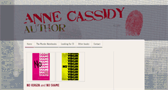 Desktop Screenshot of annecassidy.com